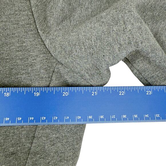 Athleta Belvedere Motogrhe Asymmetrical Grey Moto Quilted Knit Jacket NWT - Picture 10 of 12